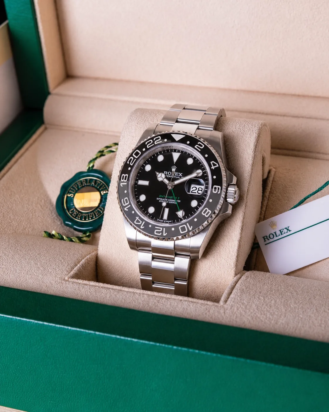 Rolex GMT-Master II ref. 126710GRNR — GrecoWatch Athens