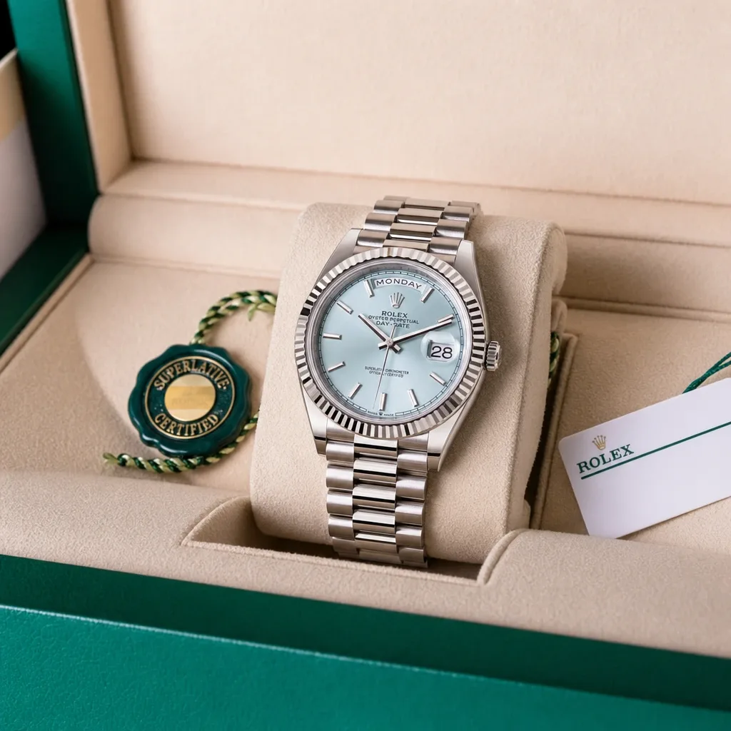 Rolex Day-Date ref. 228236 — GrecoWatch Athens
