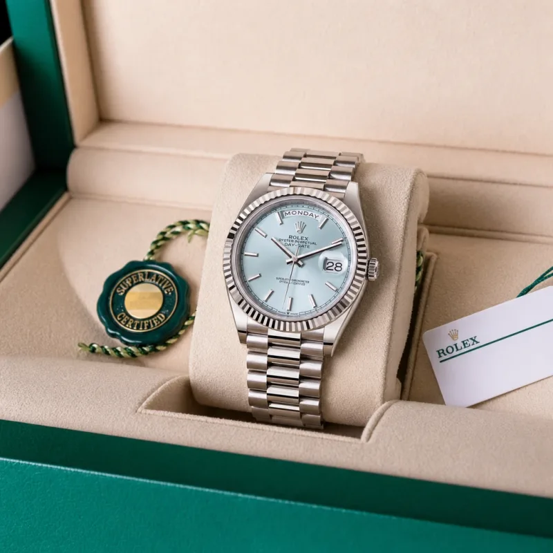 Rolex Day-Date ref. 228236 — GrecoWatch Athens