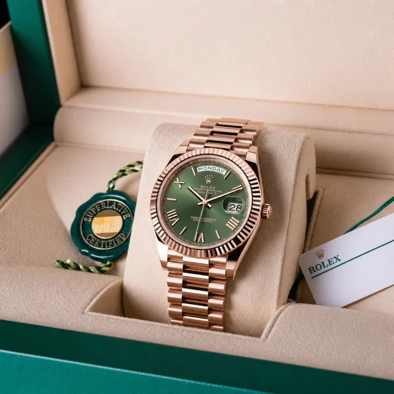 Rolex Day-Date ref. 228235 — GrecoWatch Athens