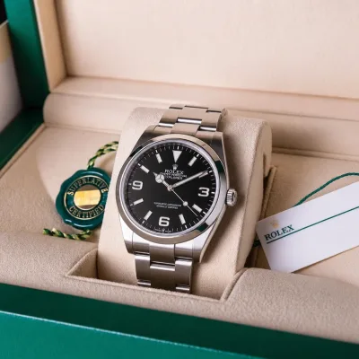Rolex Explorer ref. 124270 — GrecoWatch Athens