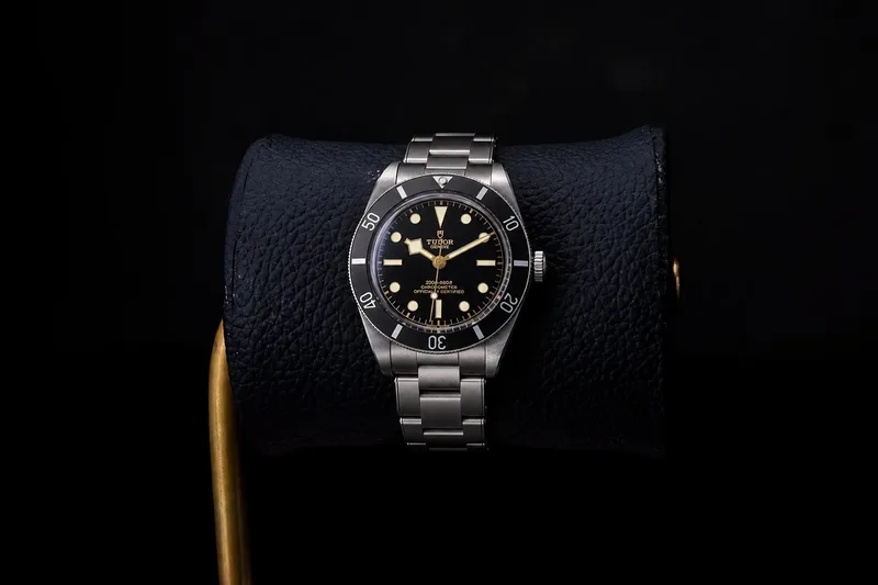 Tudor Black Bay 54 79000N – σε δερμάτινο μαξιλαράκι ρολογιού